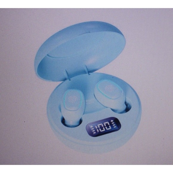 A10-TWS Bluetooth Blue Earphones Wireless Waterproof Sweat-proof Touch Control - Picture 2 of 5